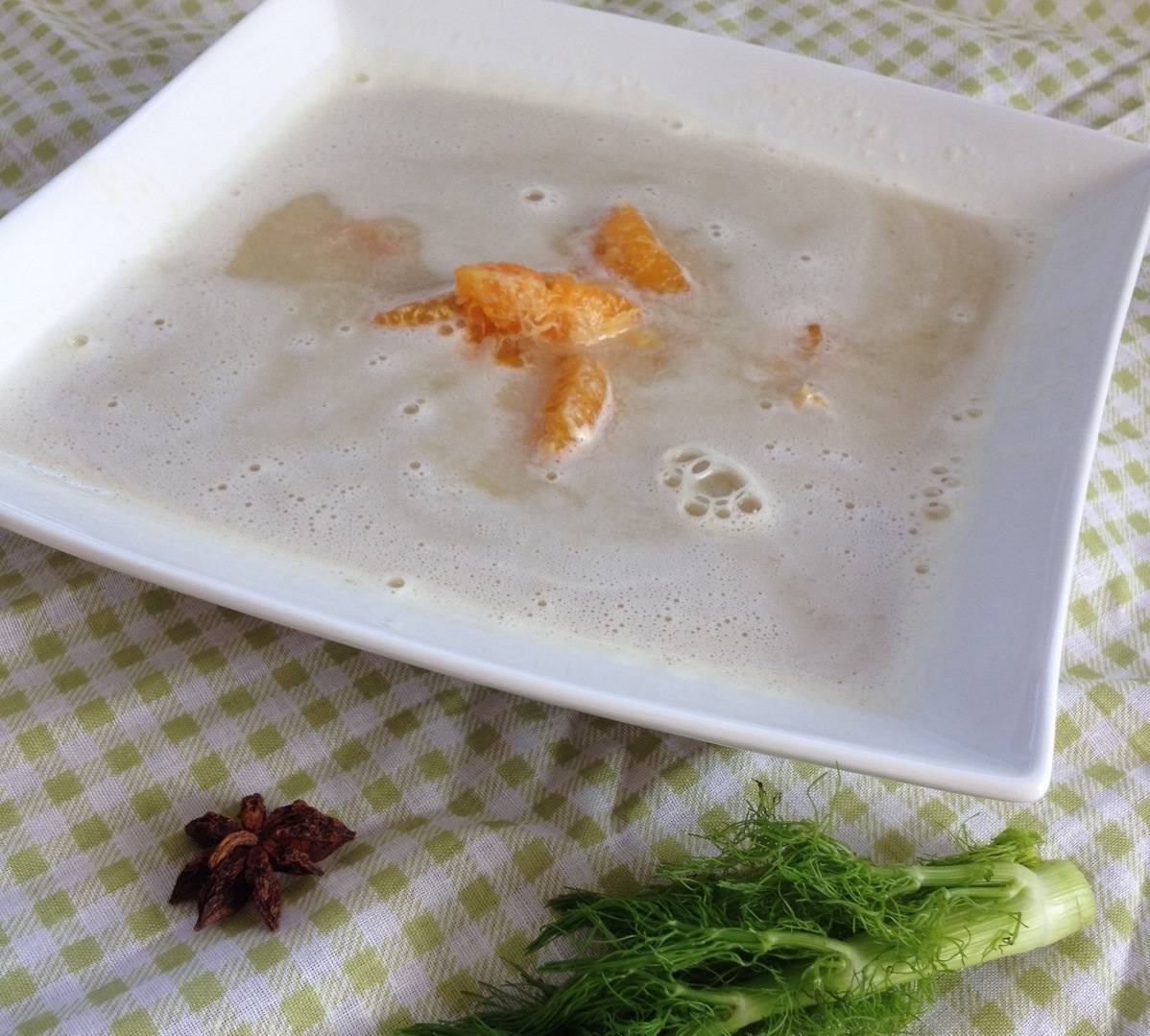 Fenchel-Mandarinen-Suppe