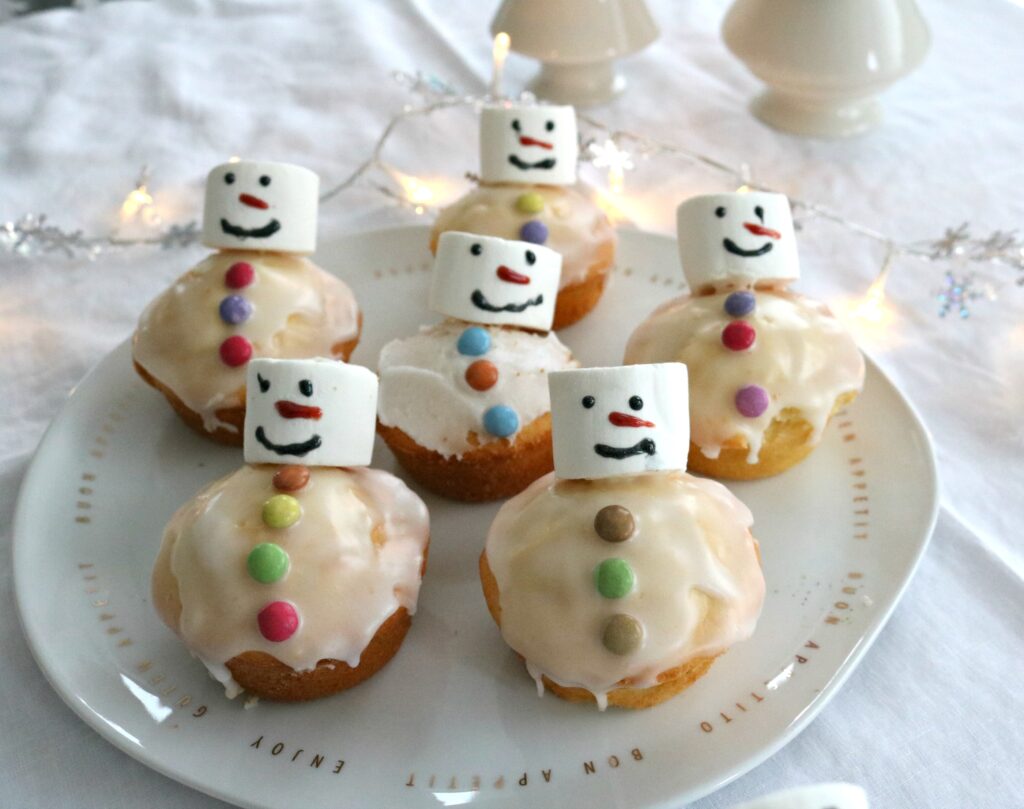 Food - let it snow / Schneemann Muffins - LifestyleMommy