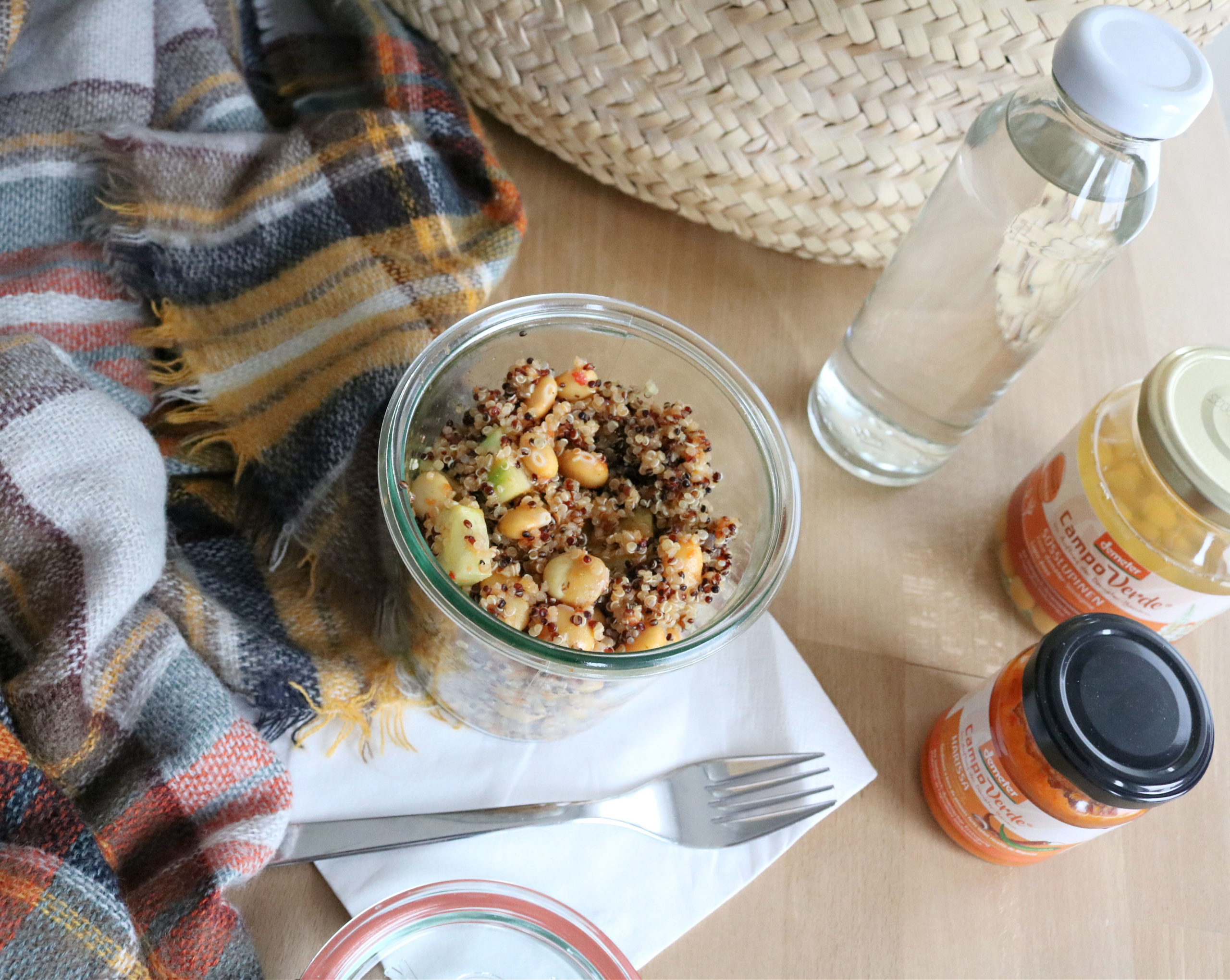Lunchbox Quinoa-Salat