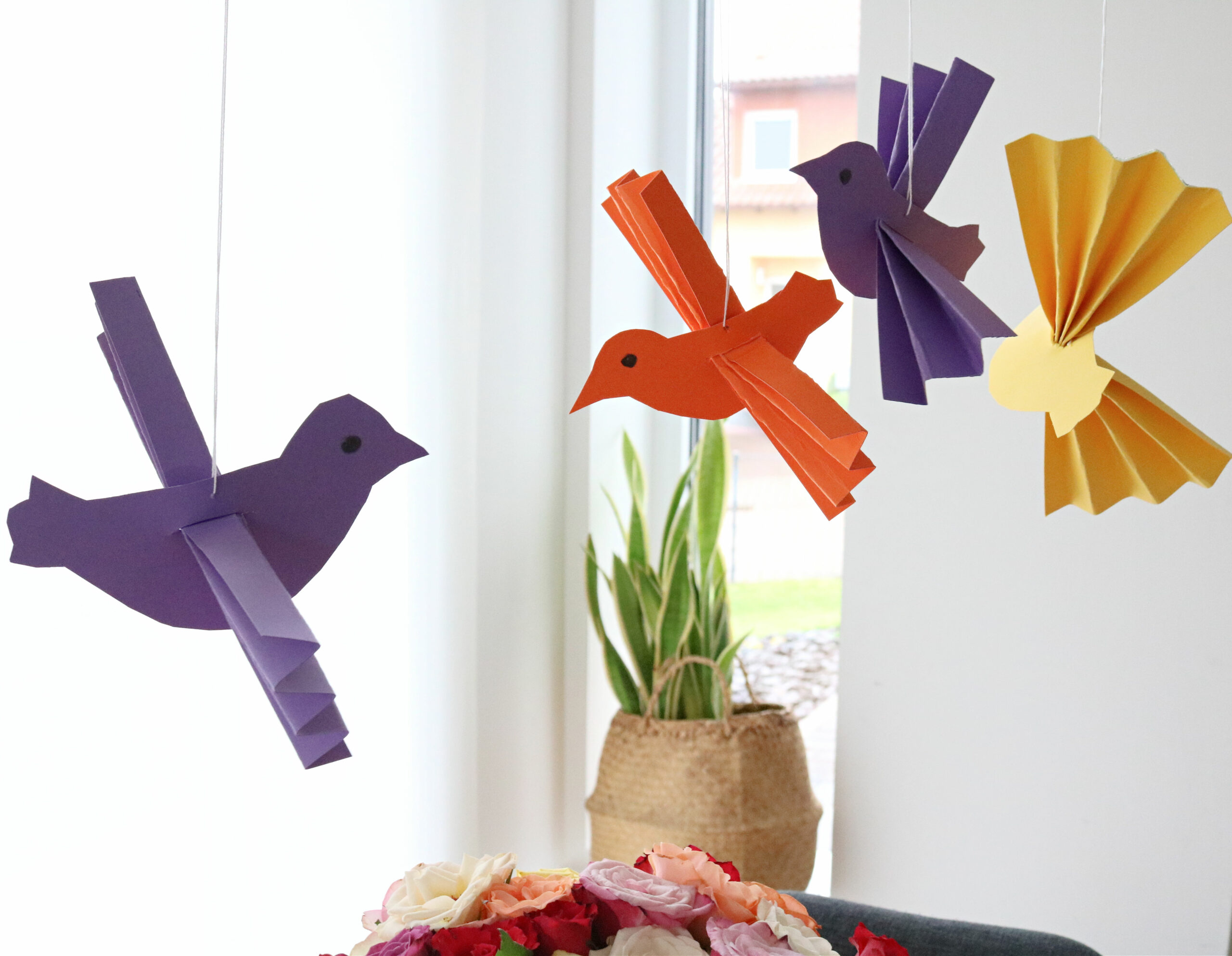 DIY für Kinder Vögel basteln